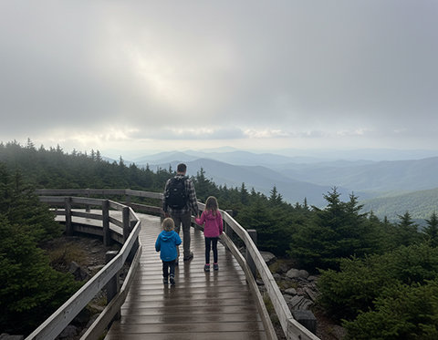  Clingmans Dome trail